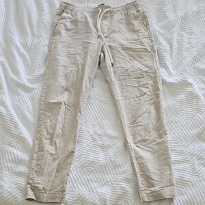 Express Men's Beige Joggers